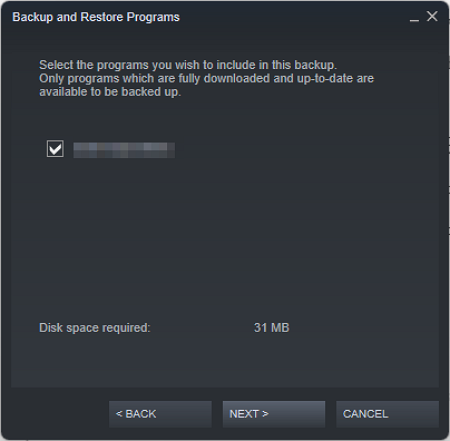 escolha RD2 para fazer backup de seus arquivos