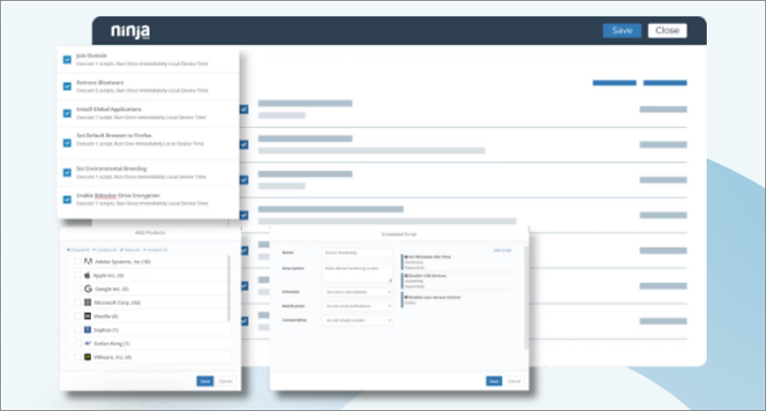 software de backup de servidor ninjaone