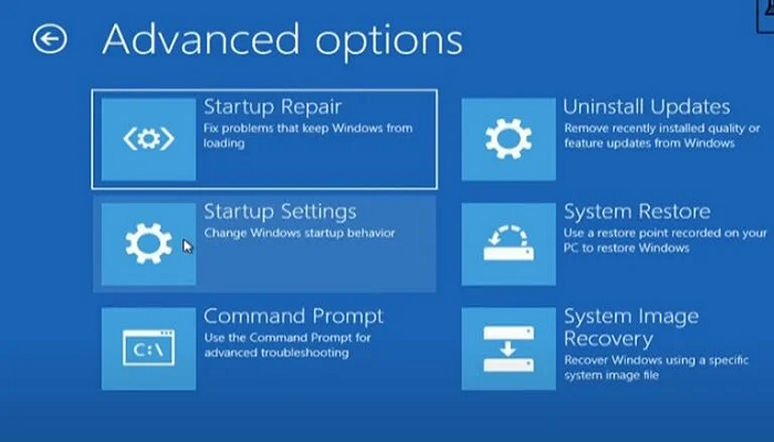 reparo de instalação