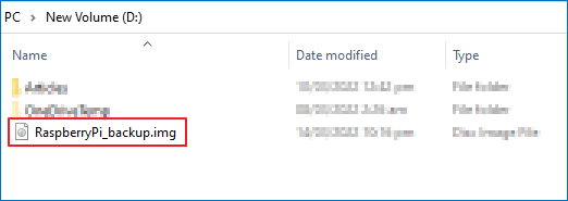 imager de disco win32 para fazer backup do cartão sd raspberry pi etapa 3
