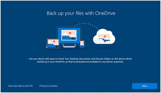 faça back up de seus arquivos