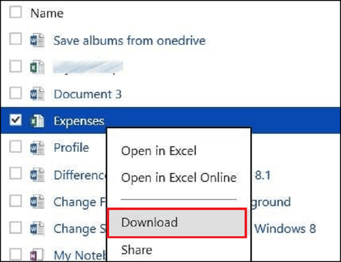 baixar imagem com uma unidade