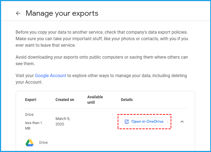 Guia definitivo para transferir arquivos do OneDrive para o Google