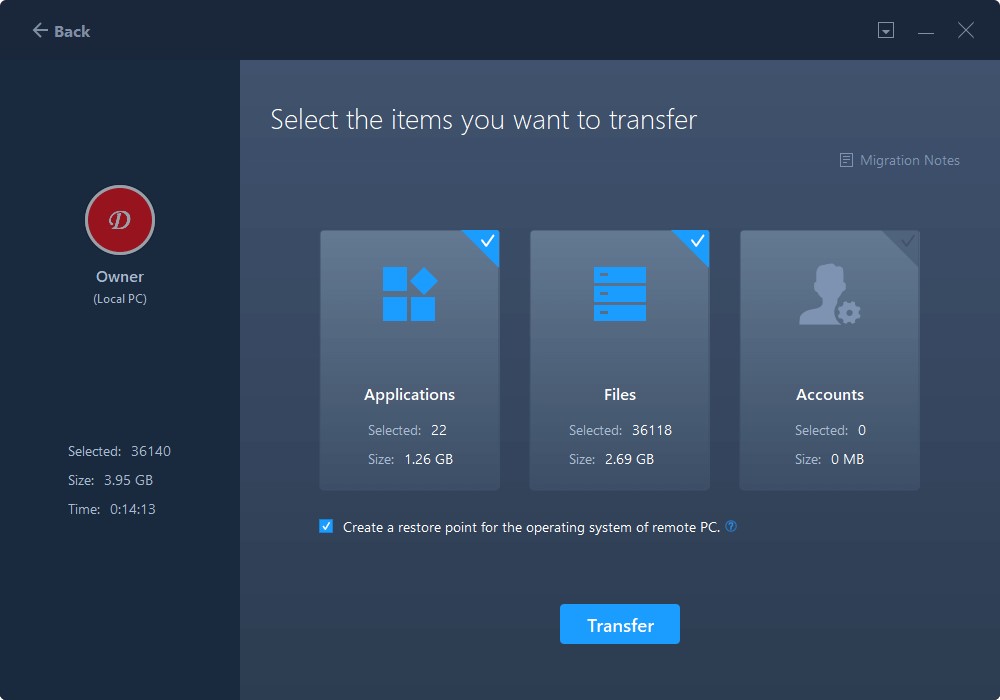 software de transferencia de pc gratis