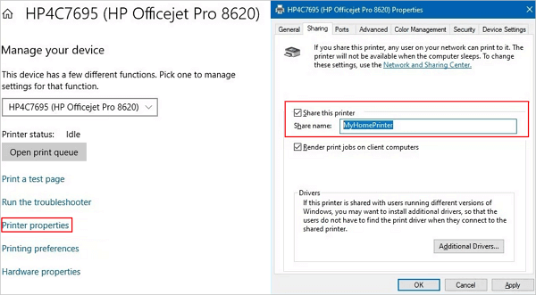 Como compartilhar impressora sem HomeGroup - 2