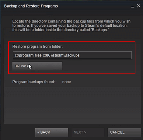 Como realizar o backup do seu jogo