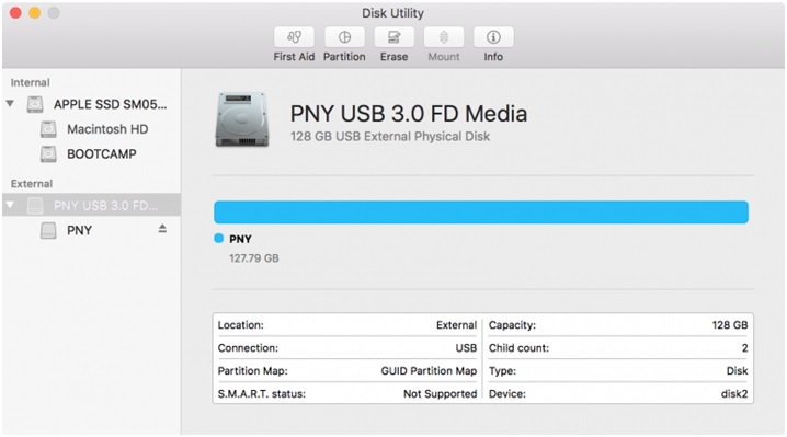Unidade USB PNY