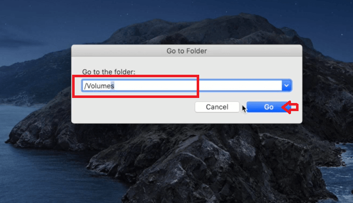 Abra o volume NTFS no Mac
