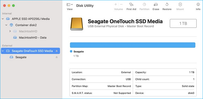formatar drives ntfs para apfs