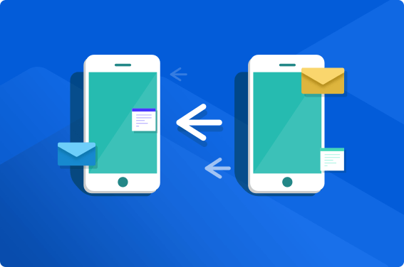 Transferência entre dispositivos iOS