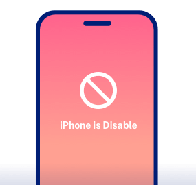 iPhone está desabilitado