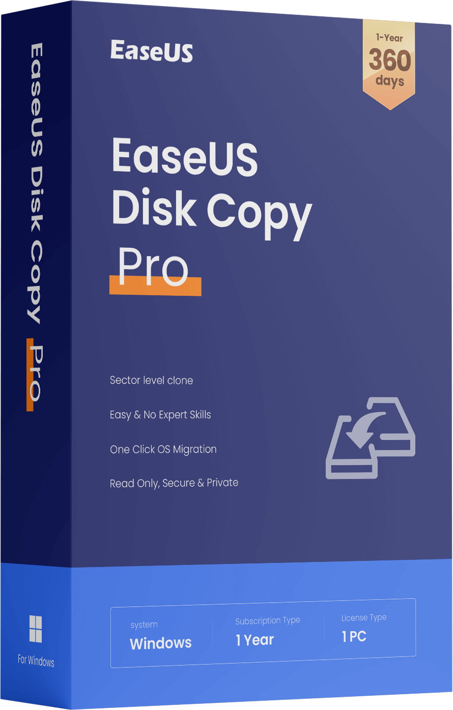 EaseUS Disk Copy Pro 1 Ano